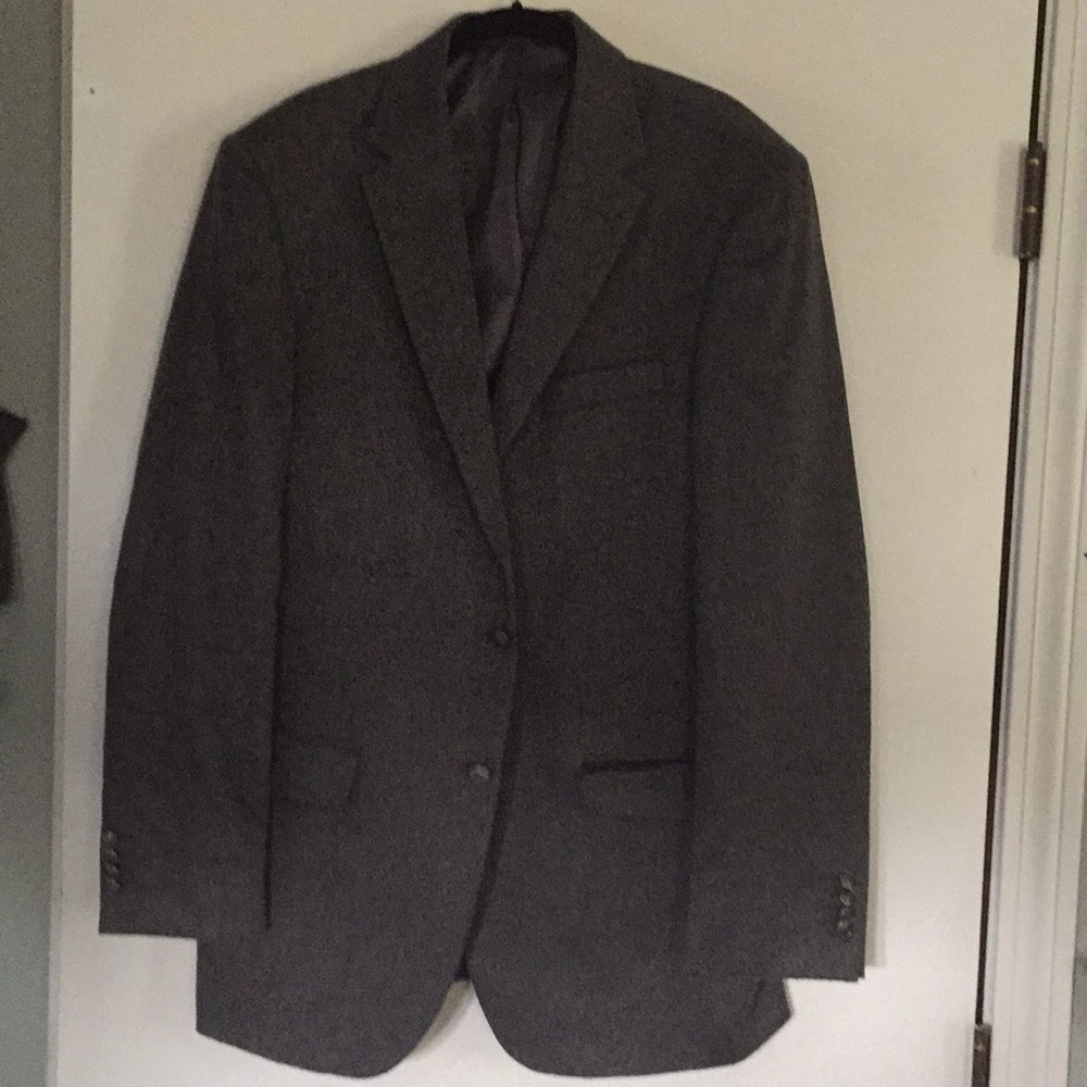 Grey Cashmere Joseph Abboud Mens 42L Blazer